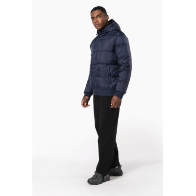 Unisex recycled ribstop jacket with hood